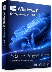 Windows 11 Enterprise LTSC / IOT Enterprise LTSC 2024 24H2 Build 26100.8246 AIO 4in1 Preactivated Multilingual April 2026
