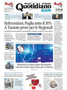 Quotidiano di Puglia Bari - 10 Giugno 2025