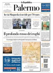 la Repubblica Palermo - 24 Luglio 2024