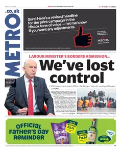 Metro UK - 2 June 2025