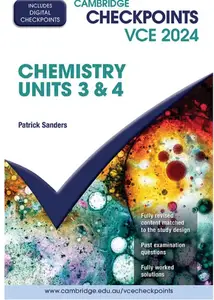 Cambridge Checkpoints VCE Chemistry Units 3&4 2024