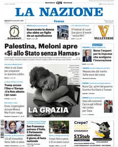 La Nazione Firenze - 24 Settembre 2025