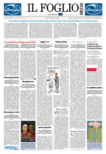 Il Foglio - 31 Maggio 2025