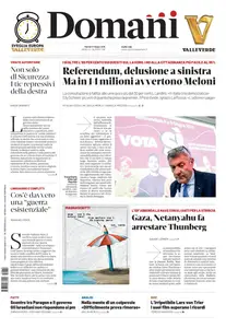 Domani - 10 Giugno 2025