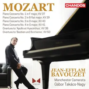 Jean-Efflam Bavouzet, Manchester Camerata and Gábor Takács-Nagy - Mozart: Piano Concertos, Vol. 10 (2024)