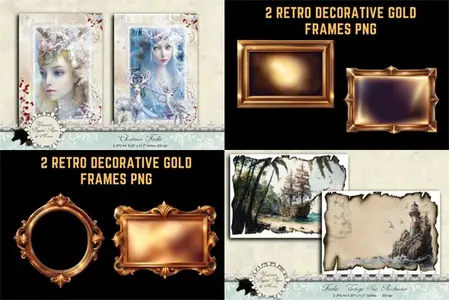 Frames Pack - 10 Frame Templates