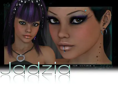 Poser - DAZ 3D - Jadzia for V4