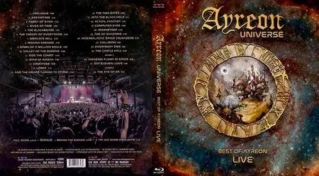 Ayreon - Ayreon Universe: The Best of Ayreon Live (2018) [2CD, Blu-ray 1080p & BDRip 720p]