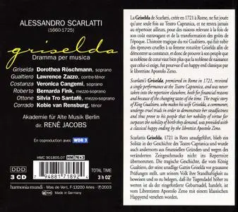 René Jacobs, Akademie für Alte Musik Berlin - Alessandro Scarlatti: Griselda (2003)