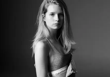 Lottie Moss - Michael Avedon Photoshoot for Calvin Klein Jeans 2014