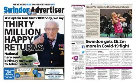 Swindon Advertiser – April 30, 2020