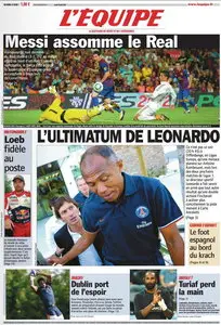 L'EQUIPE (18 Août 2011)