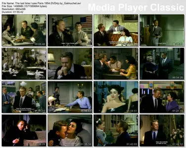 The last time I saw Paris [La dernière fois que j'ai vu Paris] 1954 New Rip