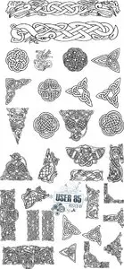 Series Gold Ornaments #7