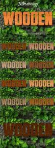 CreativeMarket - 10 Wood Style for Photoshop 3454376