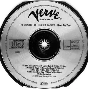 Charlie Parker - Now's The Time (1985) {Verve 825 671-2 rec 1952-1953}