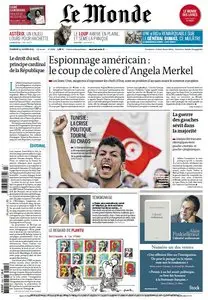Le Monde & Suppléments du Vendredi 25 Octobre 2013