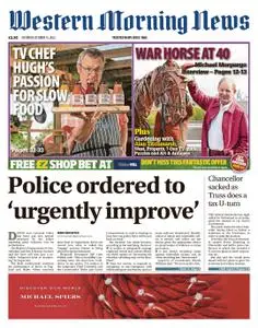 Western Morning News Devon – 15 October 2022