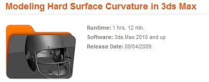 Digital Tutors: Modeling Hard Surface Curvature in 3ds Max [repost]