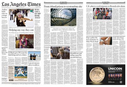 Los Angeles Times – April 15, 2022