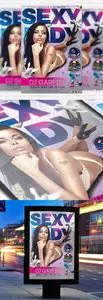 Flyer Template PSD - Sexy Lady