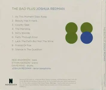 The Bad Plus & Joshua Redman - The Bad Plus Joshua Redman (2015) {Nonesuch Records 548920-2}