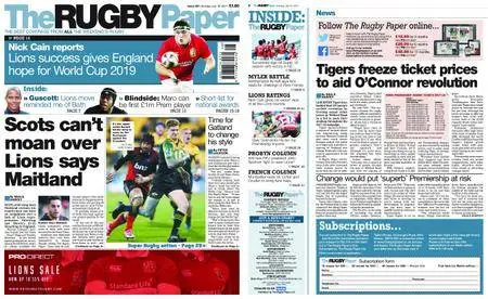 The Rugby Paper – July 16, 2017