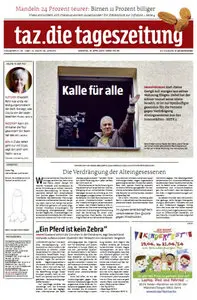 Tageszeitung TAZ vom 15 April 2014