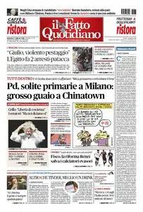 Il Fatto Quotidiano - 7 Febbraio 2016