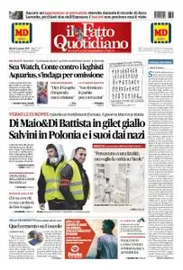 Il Fatto Quotidiano - 08 gennaio 2019