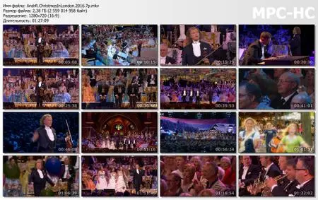 André Rieu / Andre Rieu: Christmas in London (2016)