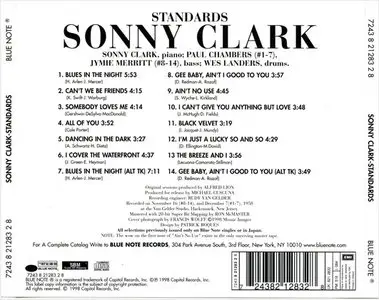 Sonny Clark - Standards (1958) [Remastered 1998]