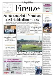 la Repubblica Firenze - 25 Novembre 2023