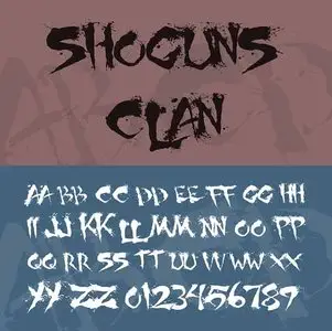 Font Shoguns Clan Ui