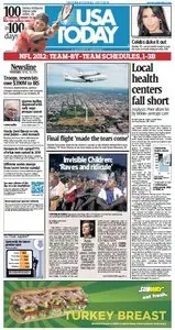 USA Today International Edition from Thursday, 19. April 2012
