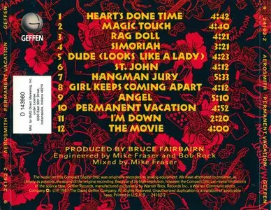 Aerosmith - Permanent Vacation (1987)