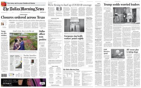 The Dallas Morning News – March 20, 2020