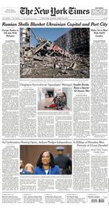 The New York Times - 22 March 2022