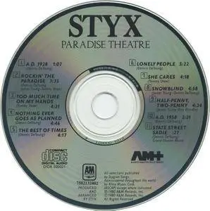 Styx - Paradise Theater (1981)