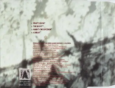 Lou Reed - What's Good (UK CD5) (1992) {Sire/Warner Bros.}