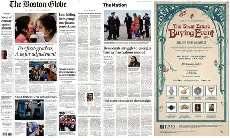 The Boston Globe – November 29, 2021