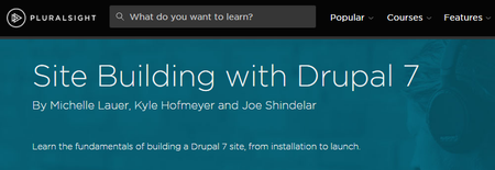 Site Building with Drupal 7 [repost]