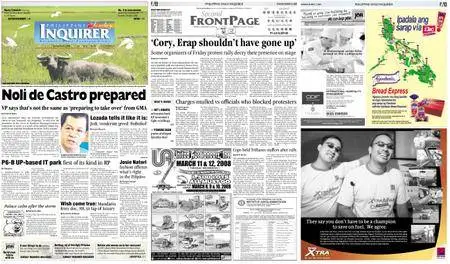 Philippine Daily Inquirer – March 02, 2008