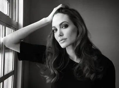 Angelina Jolie by Melodie McDaniel for M Le magazine du Monde February 25, 2012