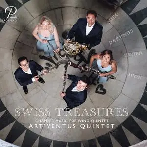 Art'Ventus Quintet - Swiss Treausres. Chamber Music for Wind Quintet (2023)