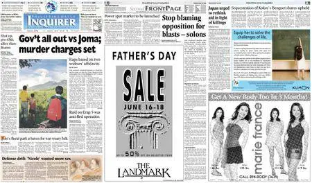 Philippine Daily Inquirer – June 16, 2006