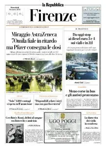 la Repubblica Firenze - 31 Marzo 2021