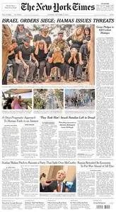 The New York Times - 10 October 2023