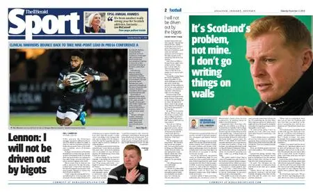 The Herald Sport (Scotland) – November 03, 2018