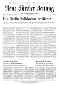 Neue Zürcher Zeitung International – 06. August 2022